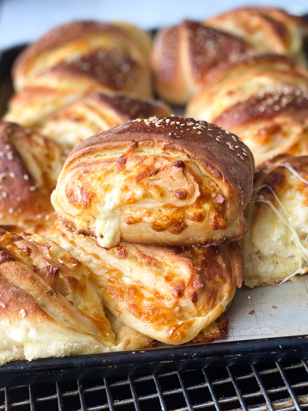 Smoked Mozzarella Bread Minas Bakery The Best Bread