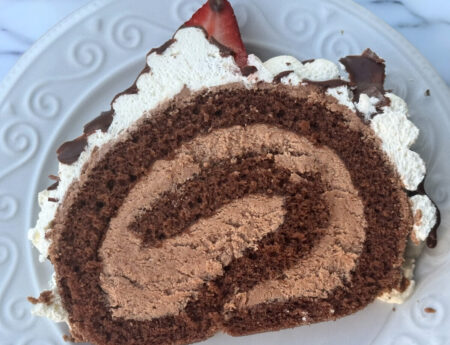 Milka Chocolate Cake Roll