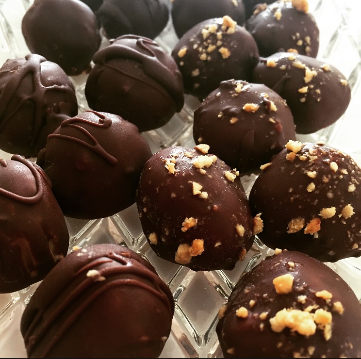 Peanut Butter Fudge Balls Minas Bakery