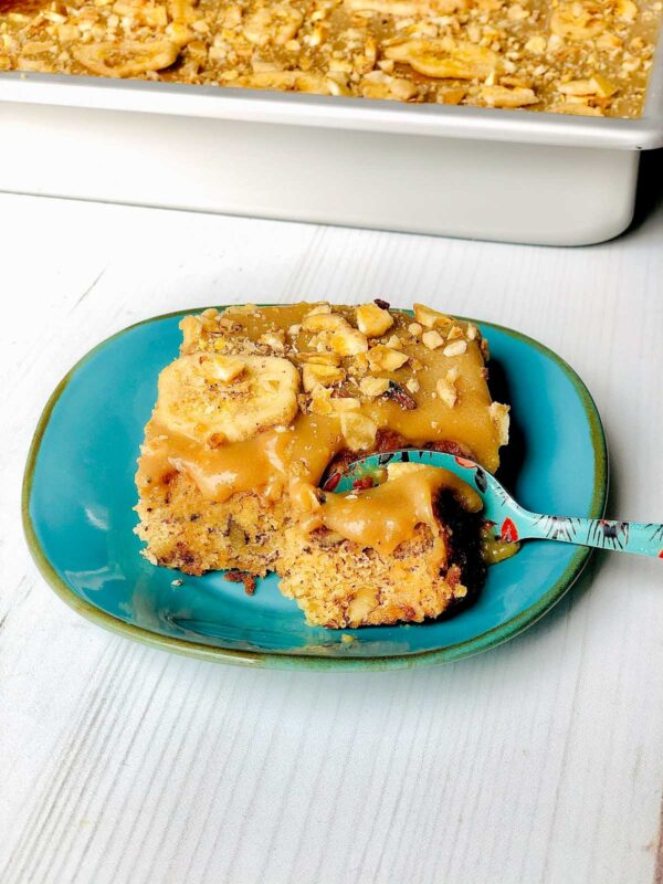 Banana Caramel Cake Minas Bakery Silky and Crunchy in One