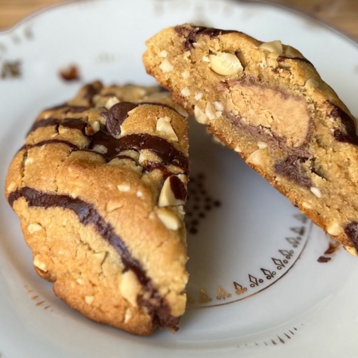 Peanut Butter Stuffed Cookies (Video)