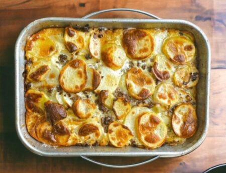 Balkan Potato Moussaka (Musaka) – Traditional Beef & Potato Recipe