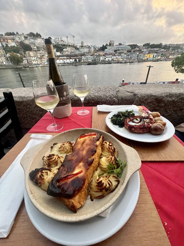 Ribeira’s Restaurante Bar- a Porto Meal with a View