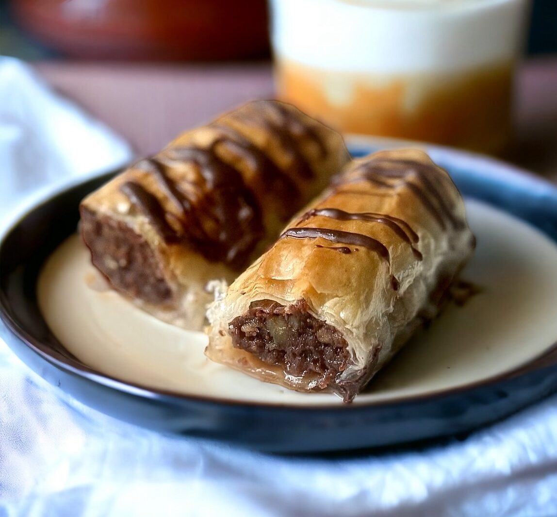 Chocolate Baklava (With Instruction Video)