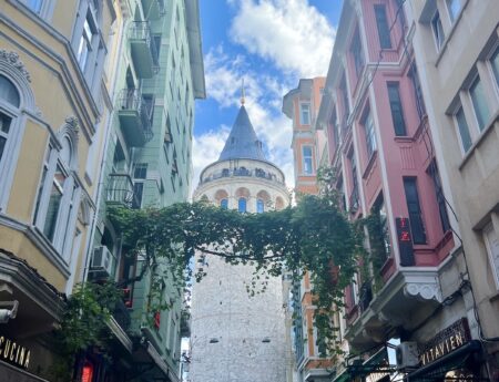 Turkey Eats 2024: Rose Papillon at the Galata Tower