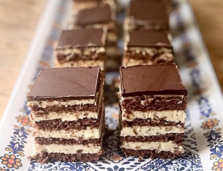 Chocolate Hazelnut “Boem” Squares