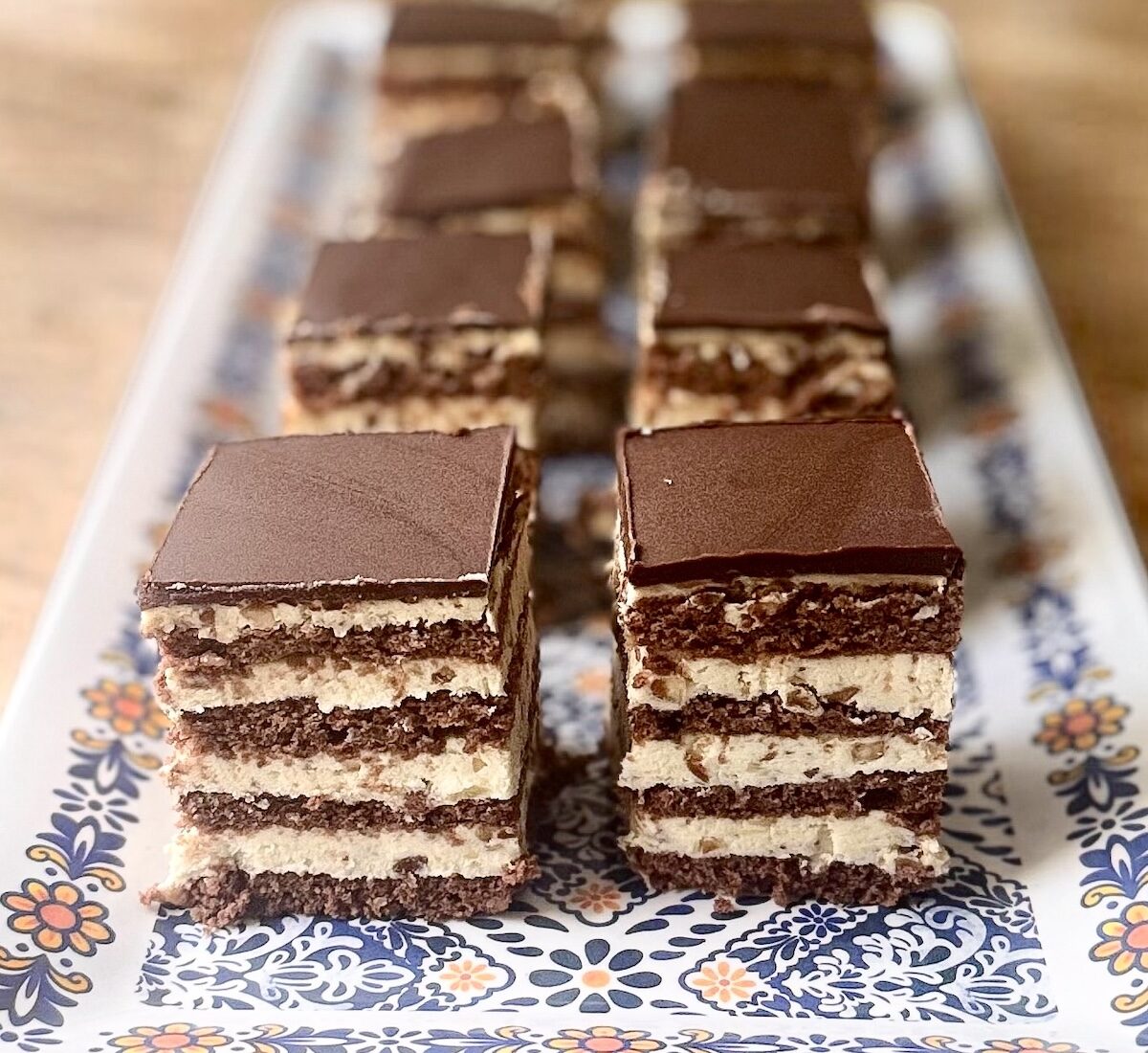 Chocolate Hazelnut “Boem” Squares