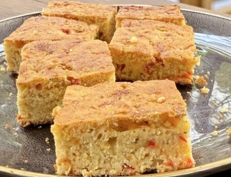 Cornbread with Cheddar Cheese