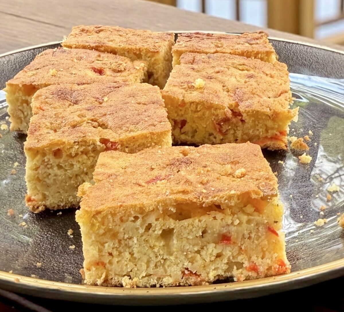 Cornbread with Cheddar Cheese