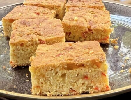 Cornbread with Cheddar Cheese