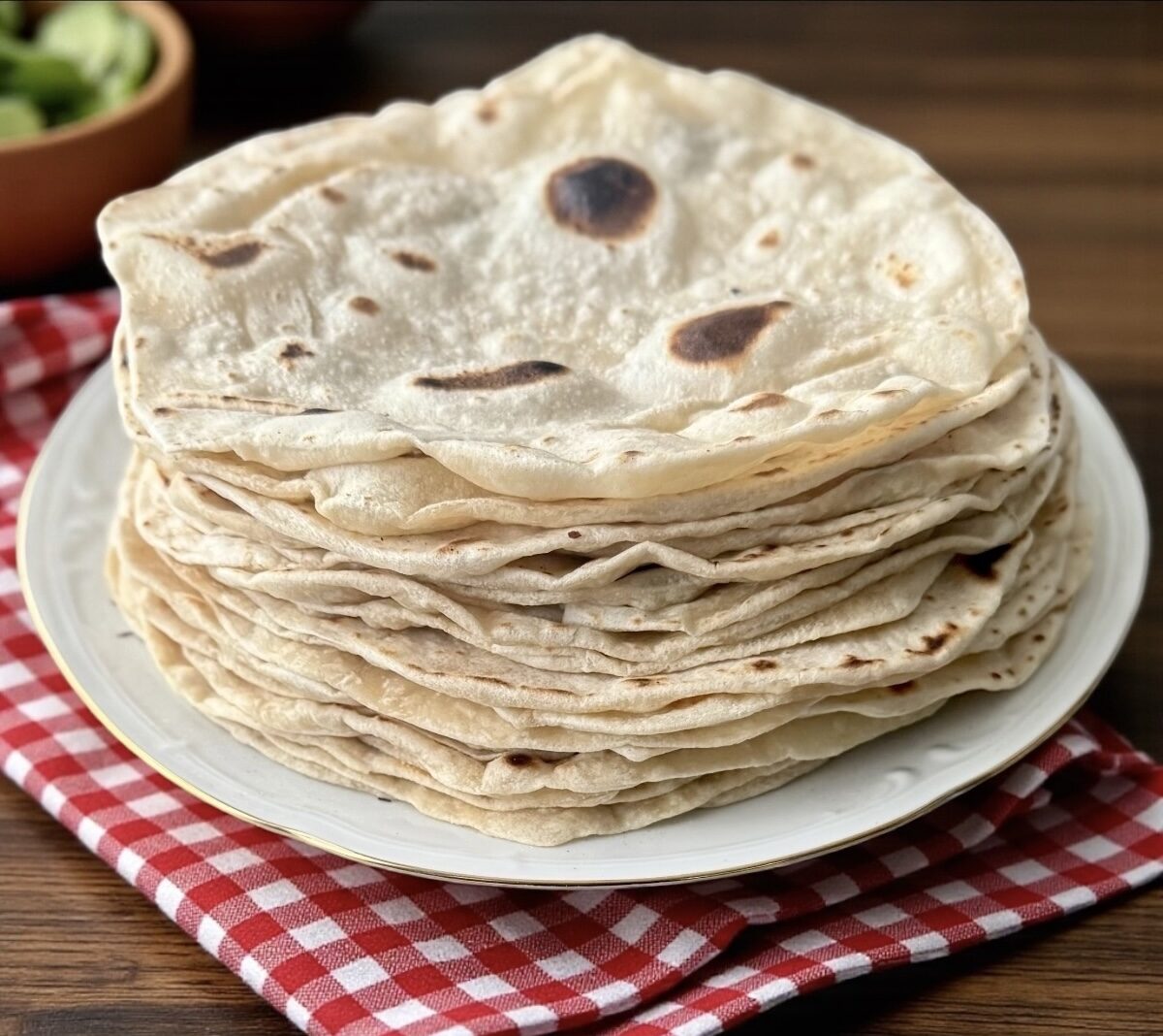 Domaće Tortilje od Pšeničnog Brašna