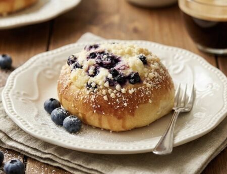 Danish Buns with Cheese and Fruits – Jumbo Size (video)