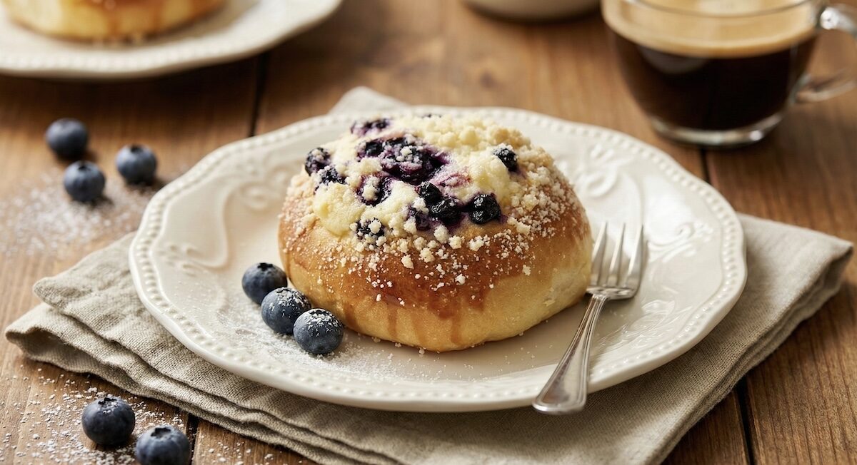 Danish Buns with Cheese and Fruits – Jumbo Size (video)