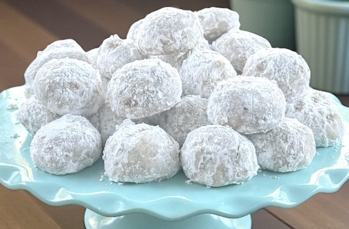 Melt-in-Your-Mouth Pecan Snowballs | Easy Cookie Recipe (Video)
