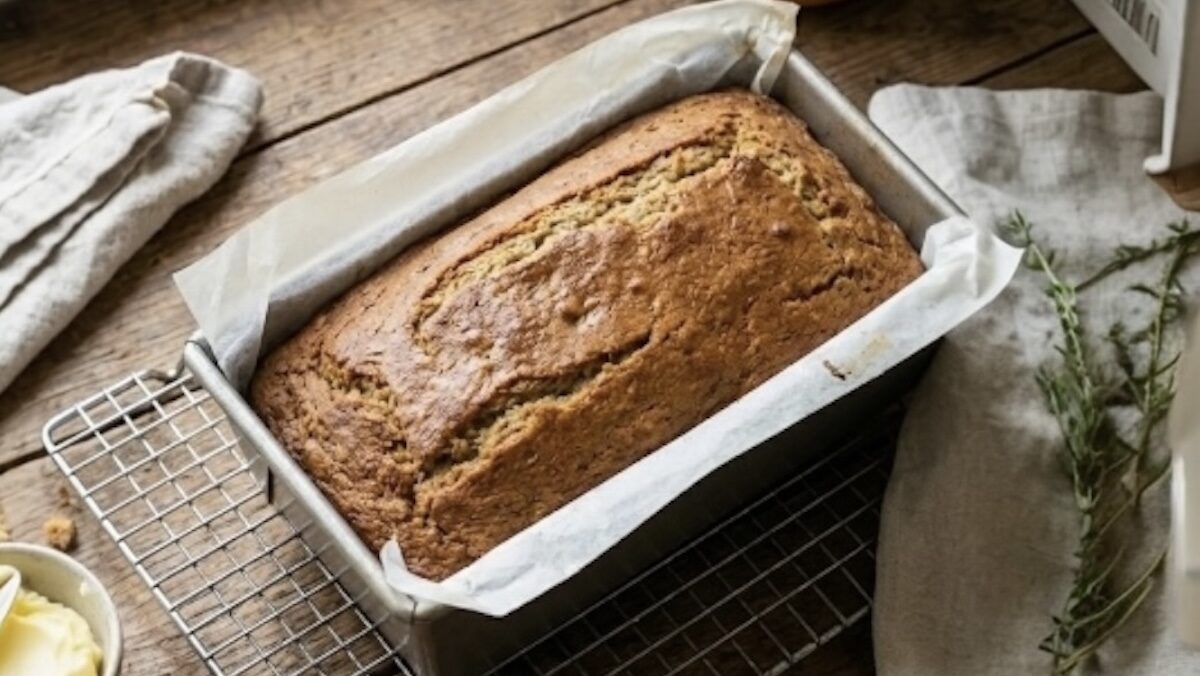 The Best Moist Banana Nut Bread