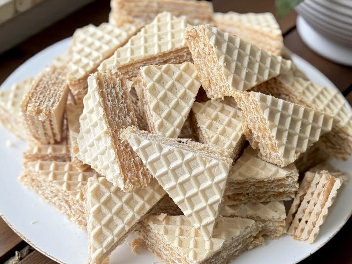 Brze Oblatne  sa Kondenzovanim Mlijekom