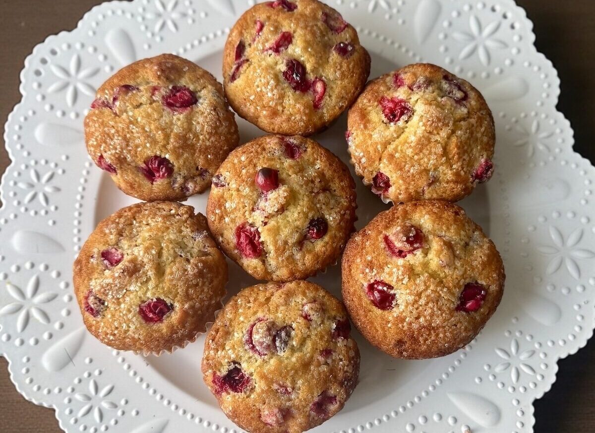 Recept za Najbolje Mafine sa Brusnicama i Narandžom (video)